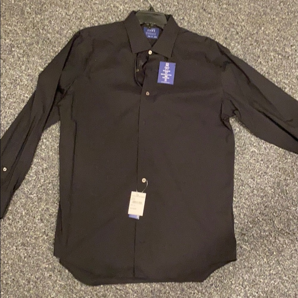 Lorenzo Uomo - Black Dress Shirt